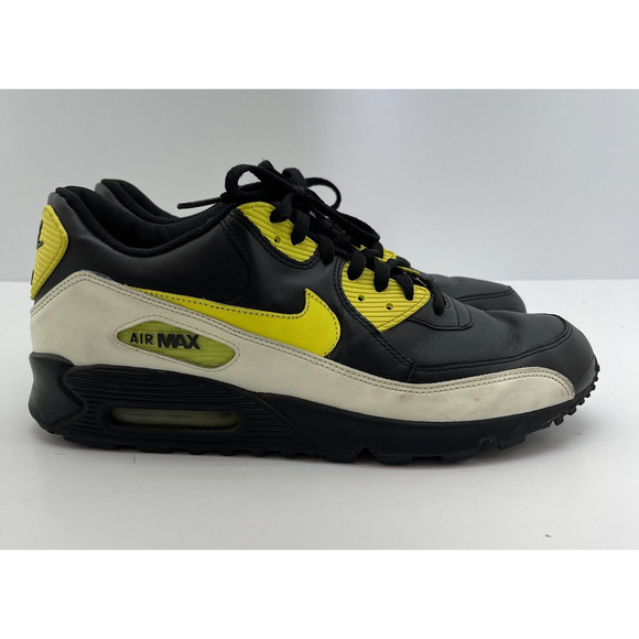 Nike Air Max 90 PRM Black Volt Yellow Glow In The Dark Men\'s Shoes sz 11.5 RARE main image 9